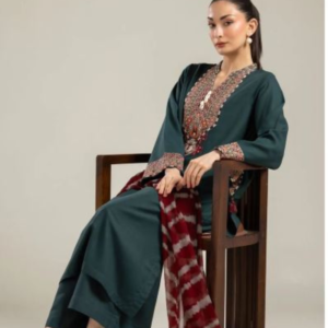 Khaadi Embroidered | Raw Silk